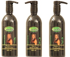IMAGEM DO KIT LISO PERFEITO, 500 ML, NÚMERO UM NO BRASIL E NO EXTERIOR