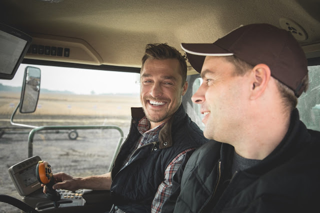 'Prince Farming' Chris Soules Visits Ontario Grain Farm