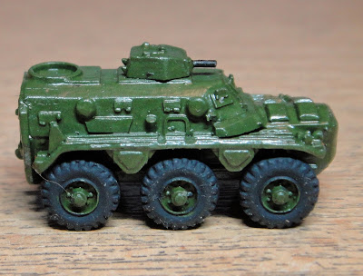 Side view of the Saracen APC