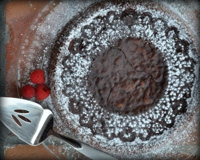 Chocolate Decadence Cake, the ultimate chocolate experience, a dense, moist, ultra-rich almost-flourless chocolate cake | Kitchen Parade