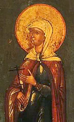 Martyr Charitina Of Amisus