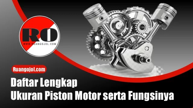 Daftar Lengkap Ukuran Piston Motor serta Fungsinya Terbaru 2022