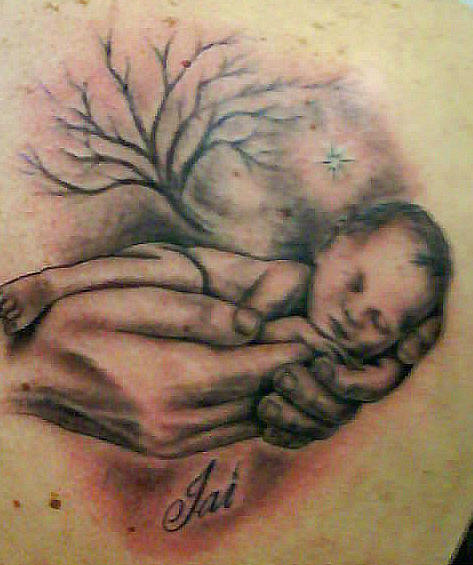 Angel Tattoo Designs « Foot Tattoos Design baby foot prints baby foot prints