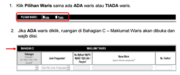 Brim Lhdn Semakan Status - B Warna