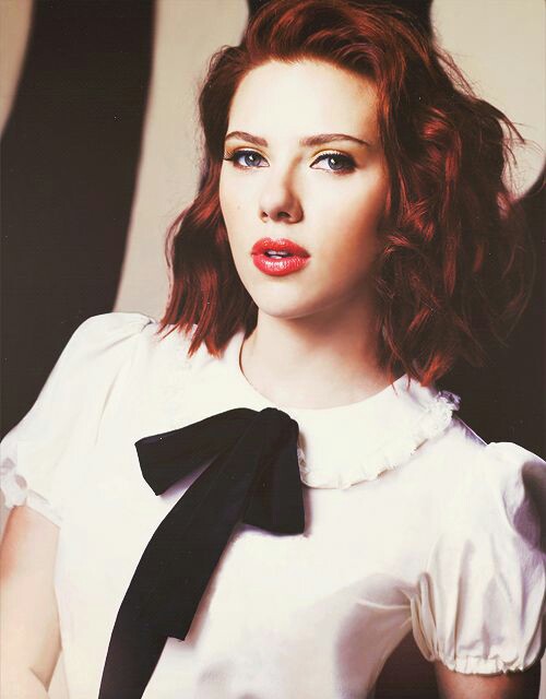 Scarlett Johansson Red Hair