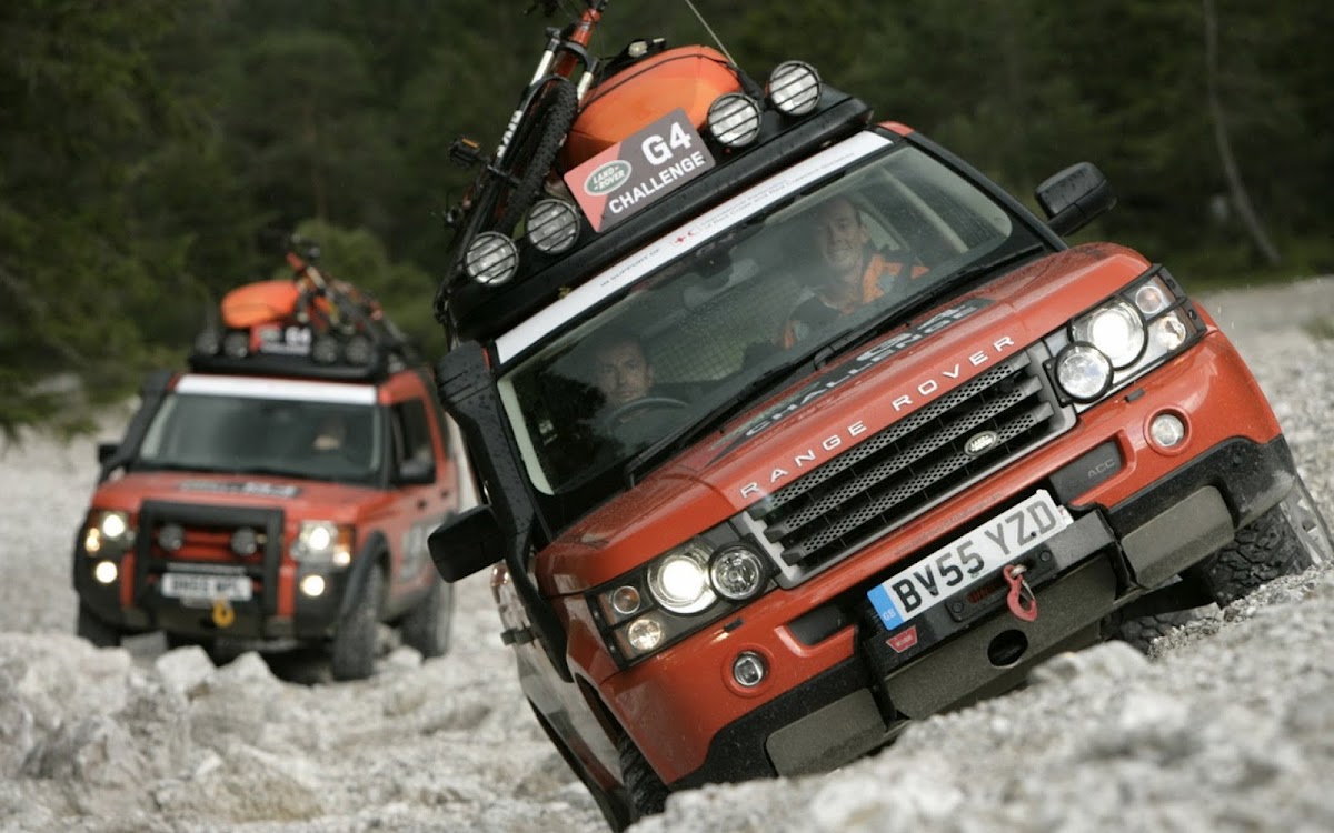 Range Rover Sport Off Road Widescreen Wallpaper