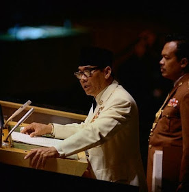 Bung Karno dalam Sidang Majelis PBB di New York, 30 Sepetember 1960