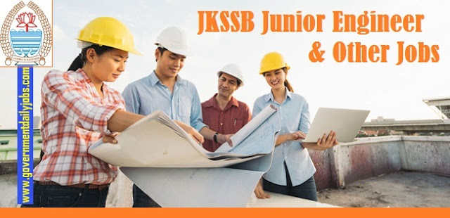 JKSSB Junior Engineer Jobs 2021