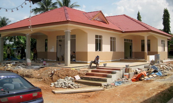 imsymo Projek Villa Qaseh Part 5 Bumbung  Plaster 