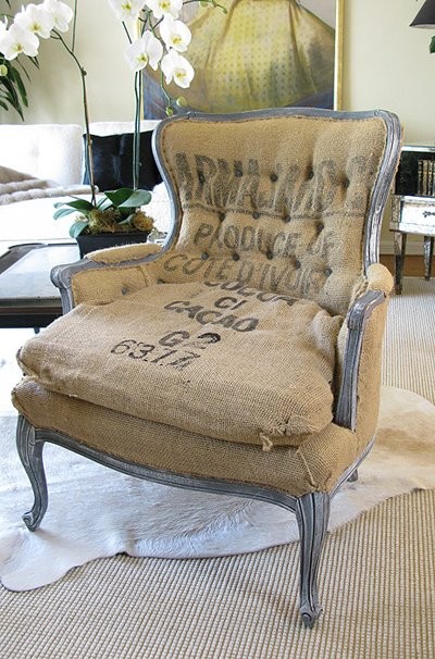 some of my favorite burlap projects and a $25 burlap giveaway to go with them