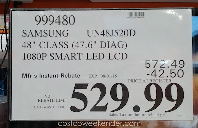 Deal for the Samsung UN48J520DAFXZA 48