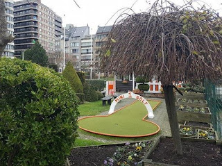 Leopoldpark minigolf course in Blankenberge