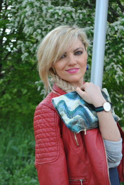 treccia boho orologio daniel wellington outfit rosso come abbinare il rosso abbinamenti rosso  red outfit how to wear red how to combine red spring outfit outfit aprile 2016 outfit primaverili mariafelicia magno fashion blogger color block by felym fashion blogger italiane fashion blog italiani fashion blogger milano blogger italiane blogger italiane di moda blog di moda italiani ragazze bionde blonde hair blondie blonde girl fashion bloggers italy italian fashion bloggers influencer italiane italian influencer