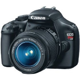Canon EOS Rebel T3 12.2 MP CMOS Digital SLR with 18-55mm IS II Lens and EOS HD Movie Mode (Black) 