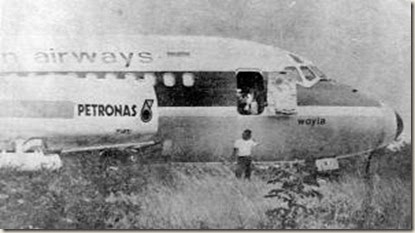 Sejarah Woyla : Peristiwa pembajakan pesawat Garuda 