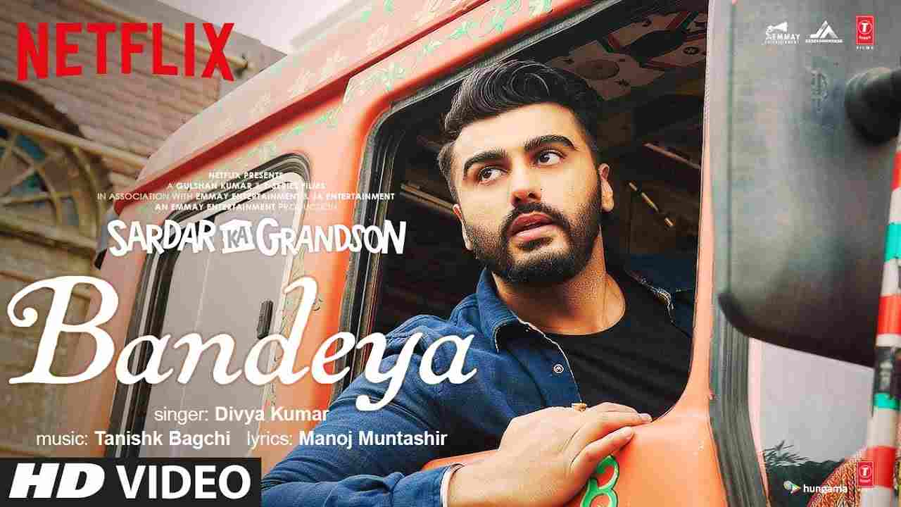 बन्देया Bandeya lyrics in Hindi Sardar ka grandson Divya Kumar Hindi Bollywood Song