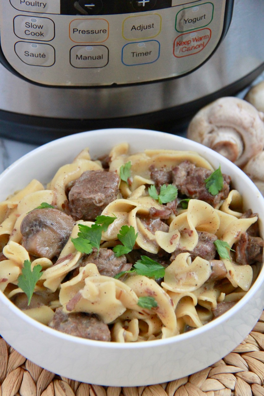 Instant Pot Beef Stroganoff Recipe