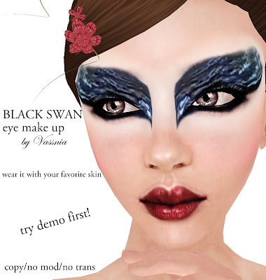 black swan makeup natalie portman. natalie portman in lack swan makeup. BLACK SWAN - eye make up