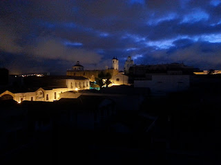 Sucre in early morning