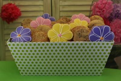 Spring Flowers Market Basket