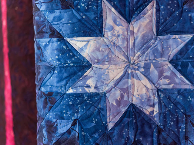 Glowing Lone Star quilt kit from Bluprint