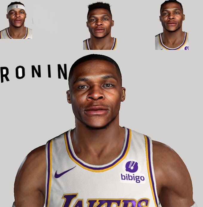 Russell Westbrook Cyberface by Ronin2K | NBA 2K23