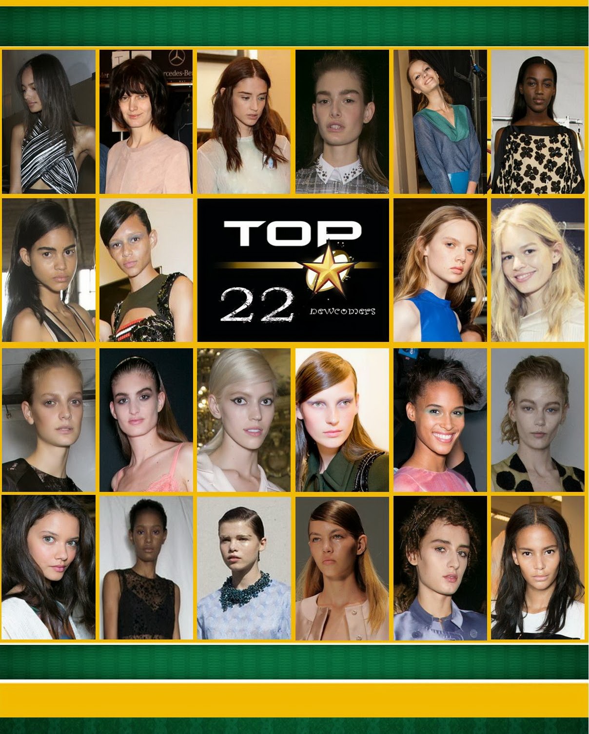 Top 22 Newcomers S/S 2014