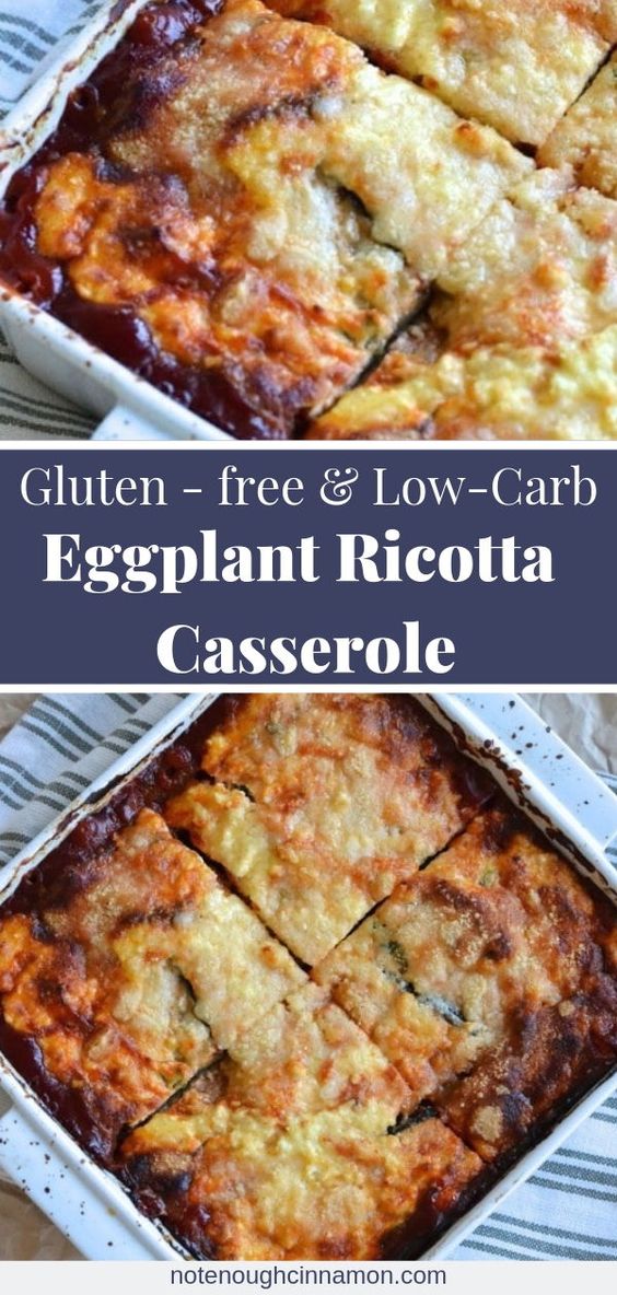 Ricotta Eggplant Casserole | Jessie's Food Table - 