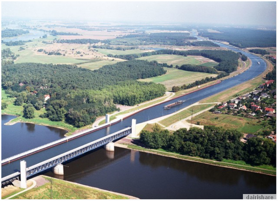 Jambatan berair di jerman