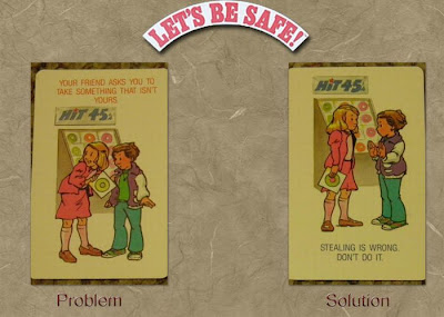 A Safety Game for Kids from the 80's Seen On coolpicturesgallery.blogspot.com