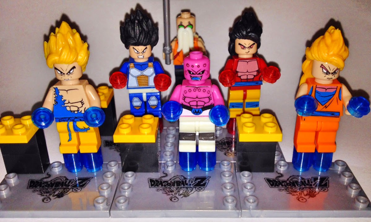 Dragon Ball Z Minifigures By Jlb - Bibi Toys Lego collecter Dragon Ball Z minifigures by JLB (sets 5901 