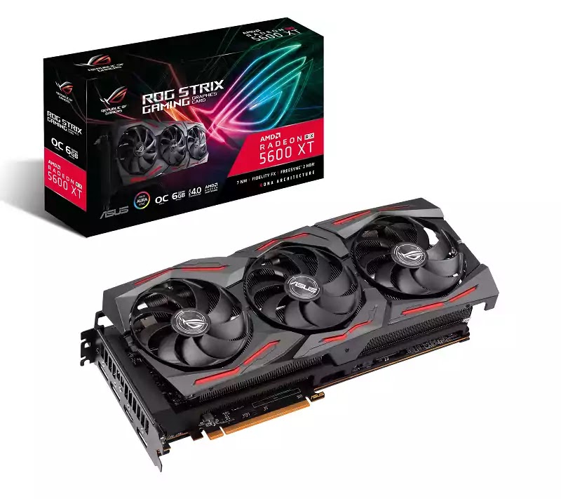 ASUS ROG Strix Radeon RX 5600 XT Graphics Card