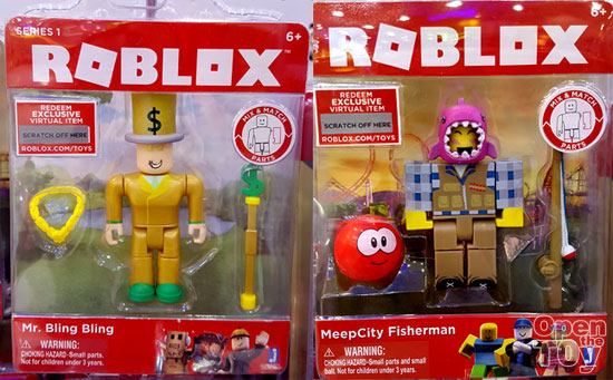 Roblox Toys Is Out - roblox 2018 mr bling bling 3 figure with exclusive virtual item