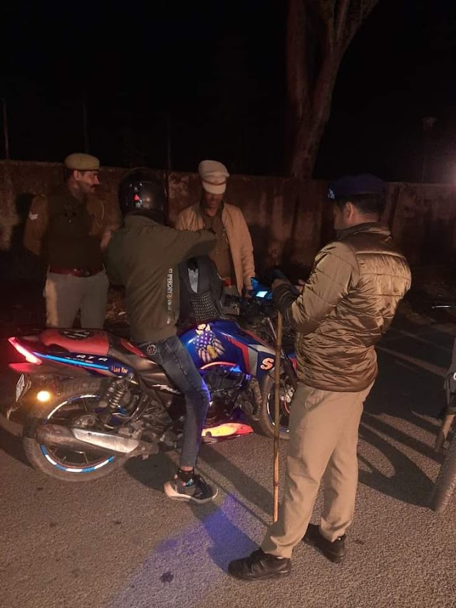 कोटद्वार : पुलिस ने उ0प्र0 पुलिस के साथ जनपद सीमा से लगे चेकपोस्टों पर चलाया संयुक्त चैकिंग अभियान