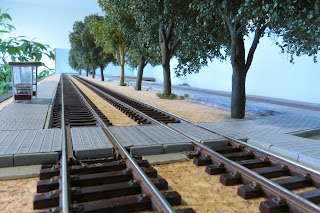 Minitrix spoorstaaf voor groefrail 1:87