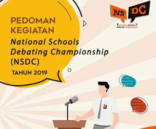 Download Buku Pedoman NSDC/ National Schools Debating Championship Tahun 2019 I pdf