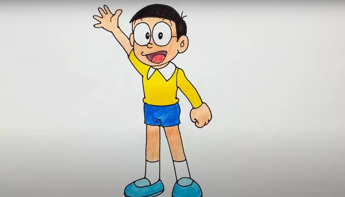 How To Draw Nobita Doraemon Drawing How To Draw Nobita Doraemon Drawing