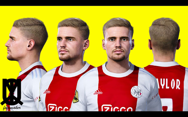 Kenneth Taylor Face (eFootball 2023) For eFootball PES 2021