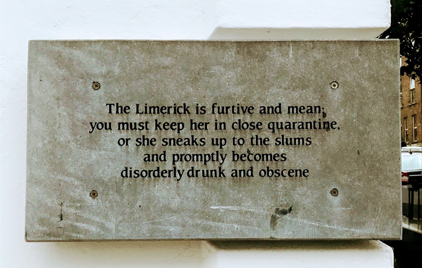 Patrick Comerford: A Limerick pub with an invitation to join poets