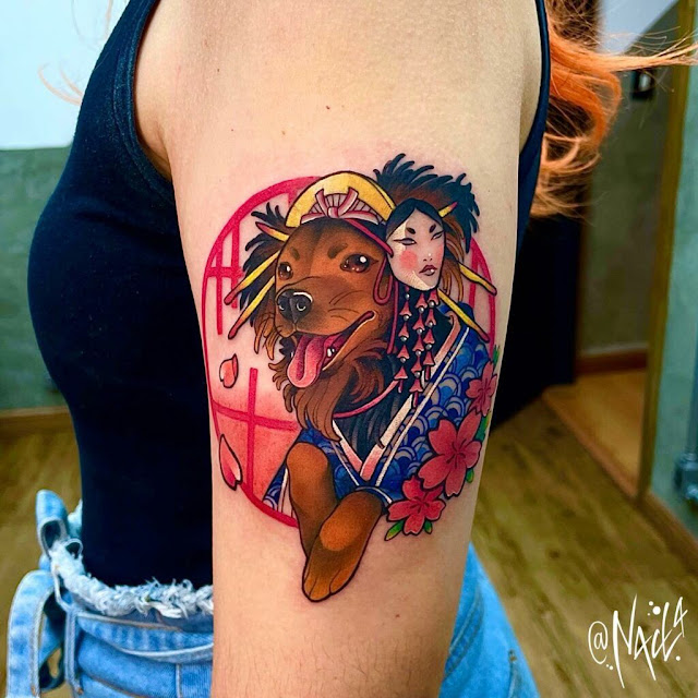 130 incríveis tatuagens de cachorro para inspirar vocês!