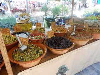 mercado aceitunas