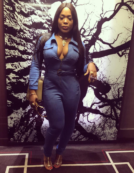 Media personality Moet Abebe puts her cleavage on display in new IG post