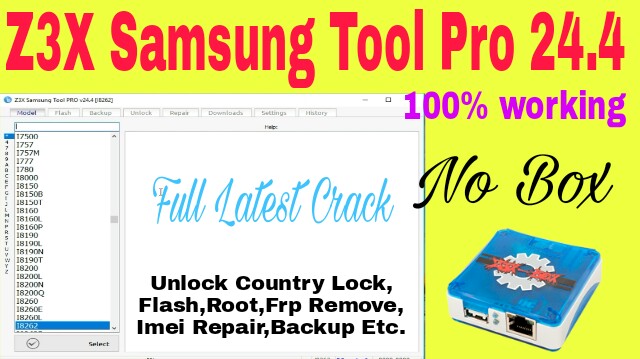 Z3X Samsung Tool Pro 24.4 | Latest Version | Without Box | Download 