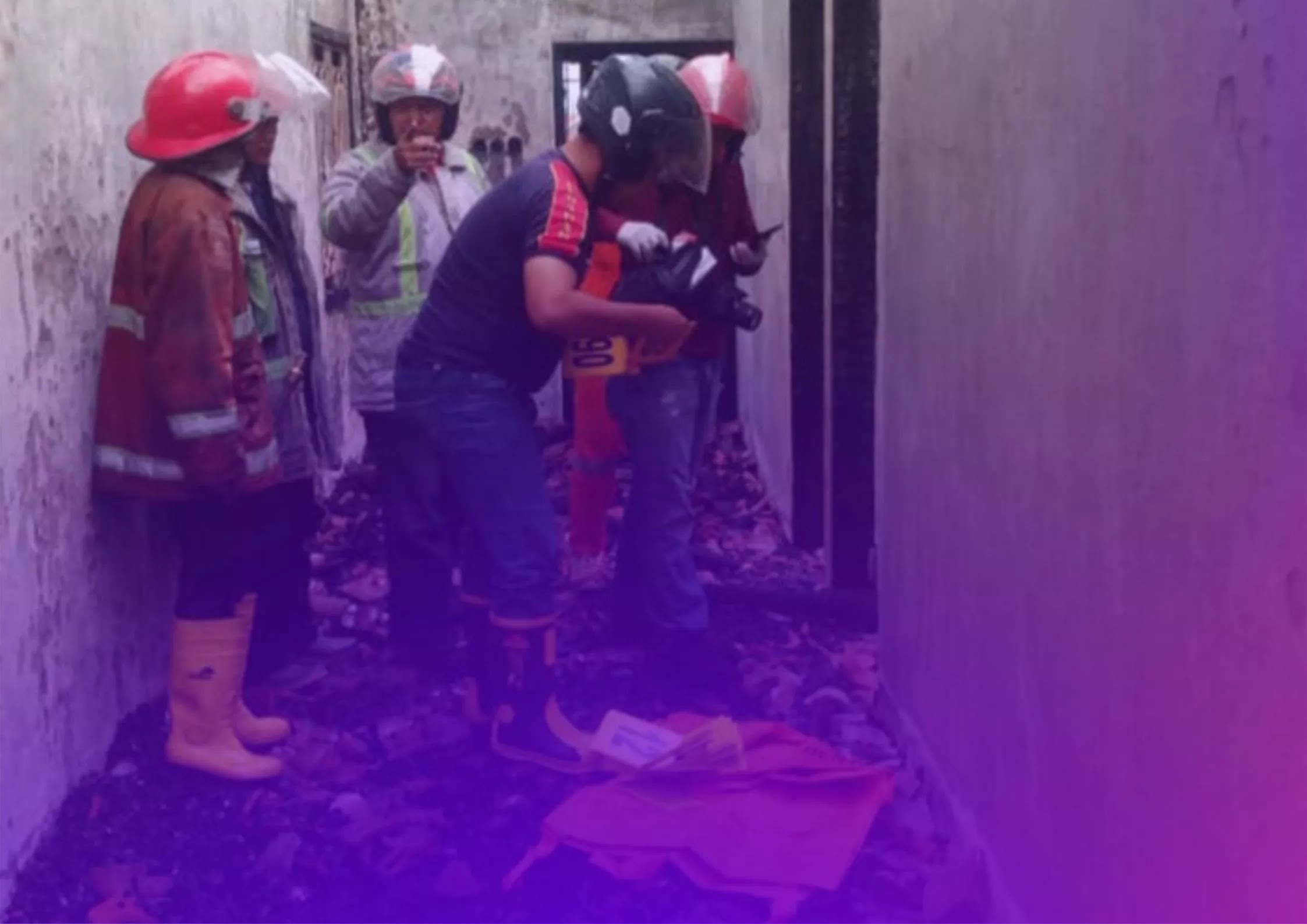 Rumah Laundry di Sutawinangun Cirebon Terbakar, 1 Pekerja Tewas Terjebak Api