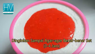 Puding Bentuk Semangka