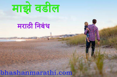 essay on my father in marathi