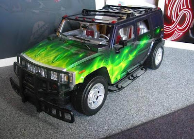 Cool Airbrush Spray on Jeep Picture