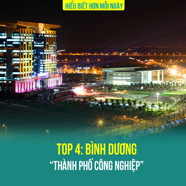 Top 4: Bình Dương – Thành phố công nghiệp