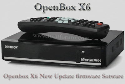 Openbox X6 New Update firmware Sotware Setup Download