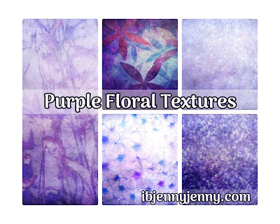 Purple Floral Textures preview